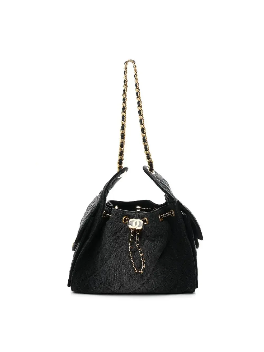 Washed Denim Quilted Small Chanel 25 #291064C79B